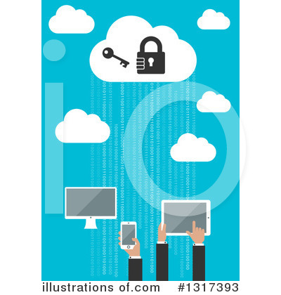 Cloud Clipart #1317393 by Vector Tradition SM