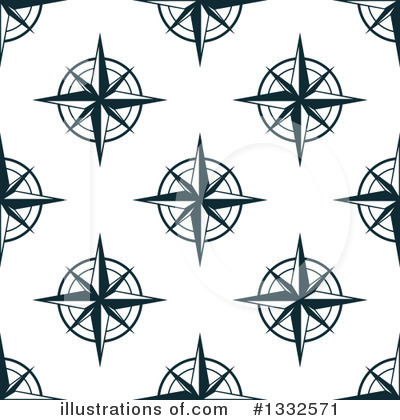 Royalty-Free (RF) Compass Clipart Illustration by Vector Tradition SM - Stock Sample #1332571