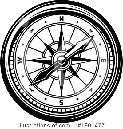 Royalty-Free (RF) Compass Clipart Illustration by Vector Tradition SM - Stock Sample #1601477