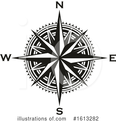 Royalty-Free (RF) Compass Clipart Illustration by Vector Tradition SM - Stock Sample #1613282