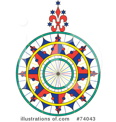 Compass Clipart #74043 by pauloribau