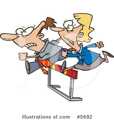Race Clipart #5692 by toonaday