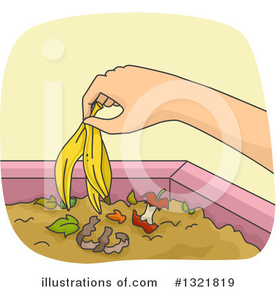 Royalty-Free (RF) Compost Clipart Illustration by BNP Design Studio - Stock Sample #1321819