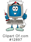 Computer Character Clipart #12897 by Toons4Biz