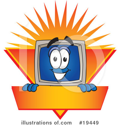 Computer Clipart #19449 by Toons4Biz
