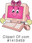 Computer Clipart #1415459 by visekart