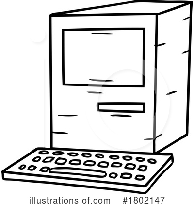 Computers Clipart #1802147 by lineartestpilot