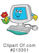 Computer Clipart #213301 by visekart