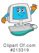 Computer Clipart #213319 by visekart