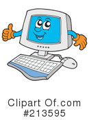 Computer Clipart #213595 by visekart