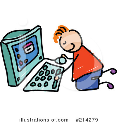 Royalty-Free (RF) Computer Clipart Illustration by Prawny - Stock Sample #214279