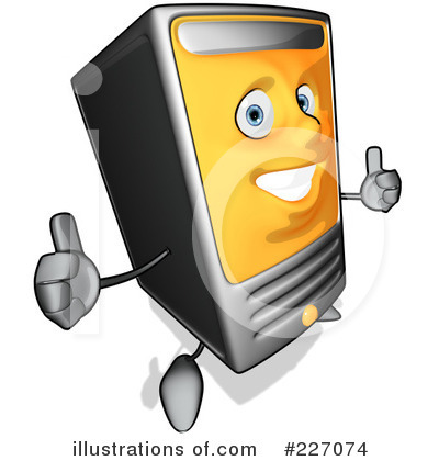 Computer Free on Computer Clipart  227074 By Julos   Royalty Free  Rf  Stock