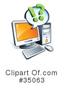 Computer Clipart #35063 by beboy