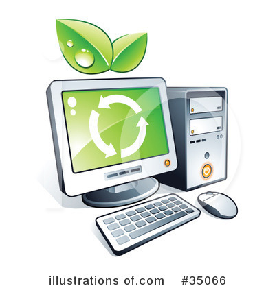 Computer Clipart #35066 by beboy