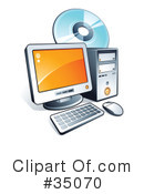 Computer Clipart #35070 by beboy