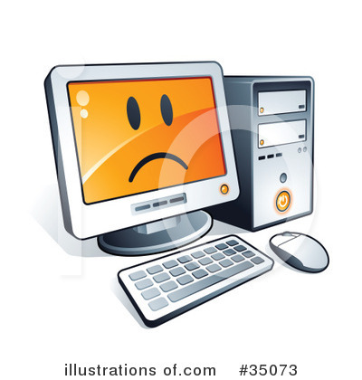 Computer Clipart #35073 by beboy