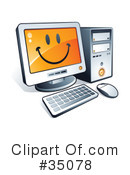 Computer Clipart #35078 by beboy