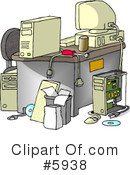 Computer Clipart #5938 by djart