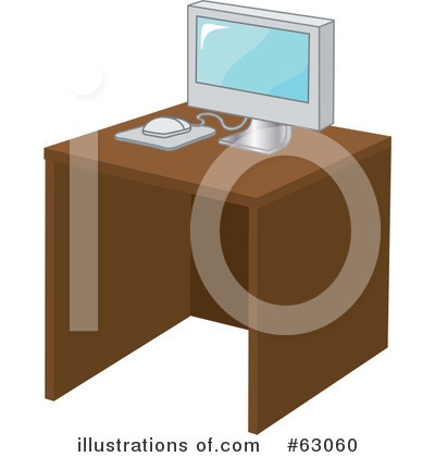 Royalty-Free (RF) Computer Clipart Illustration by Rosie Piter - Stock Sample #63060