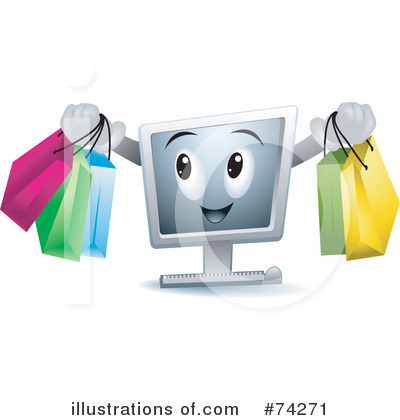 Online Shopping Clipart #74271 by BNP Design Studio