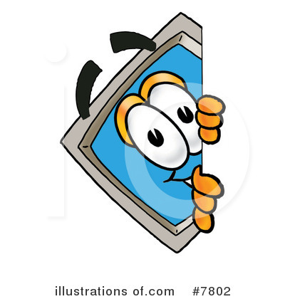 Royalty-Free (RF) Computer Clipart Illustration by Mascot Junction - Stock Sample #7802