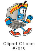Computer Clipart #7810 by Mascot Junction