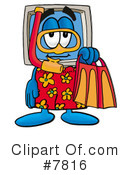 Computer Clipart #7816 by Mascot Junction