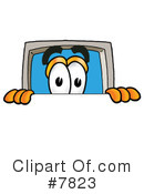 Computer Clipart #7823 by Mascot Junction