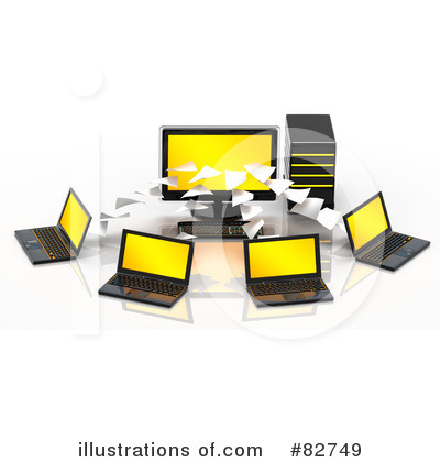 Laptop Clipart #82749 by Tonis Pan