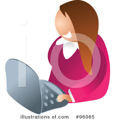 Royalty-Free (RF) Computer Clipart Illustration by Prawny - Stock Sample #96065