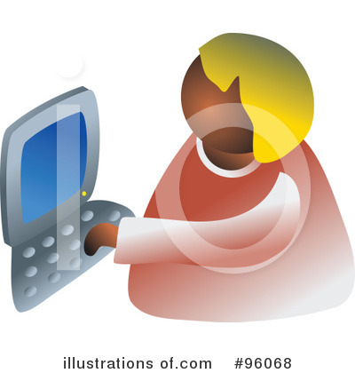 Royalty-Free (RF) Computer Clipart Illustration by Prawny - Stock Sample #96068