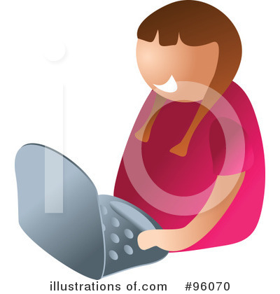 Royalty-Free (RF) Computer Clipart Illustration by Prawny - Stock Sample #96070