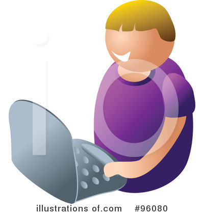 Royalty-Free (RF) Computer Clipart Illustration by Prawny - Stock Sample #96080