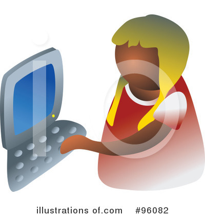 Royalty-Free (RF) Computer Clipart Illustration by Prawny - Stock Sample #96082