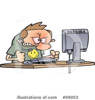 Computer Clipart #99053 by gnurf