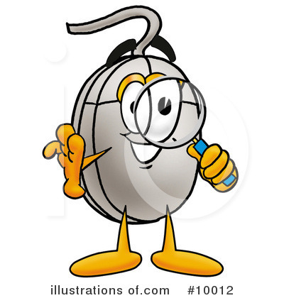 Royalty-Free (RF) Computer Mouse Clipart Illustration by Mascot Junction - Stock Sample #10012