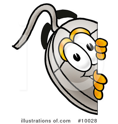 Royalty-Free (RF) Computer Mouse Clipart Illustration by Mascot Junction - Stock Sample #10028
