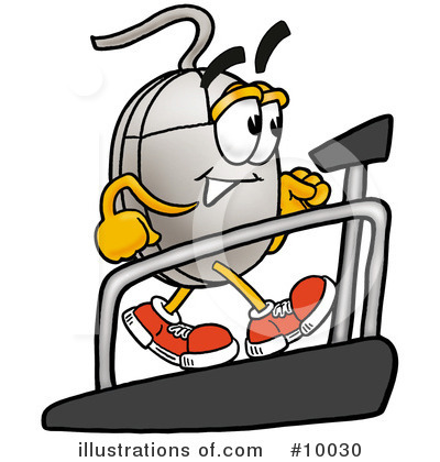 Royalty-Free (RF) Computer Mouse Clipart Illustration by Mascot Junction - Stock Sample #10030