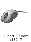 Computer Mouse Clipart #13217 by Leo Blanchette