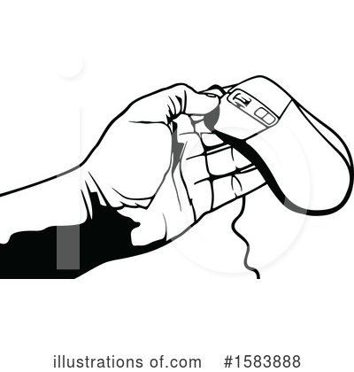 Royalty-Free (RF) Computer Mouse Clipart Illustration by dero - Stock Sample #1583888