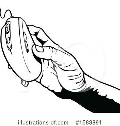 Royalty-Free (RF) Computer Mouse Clipart Illustration by dero - Stock Sample #1583891