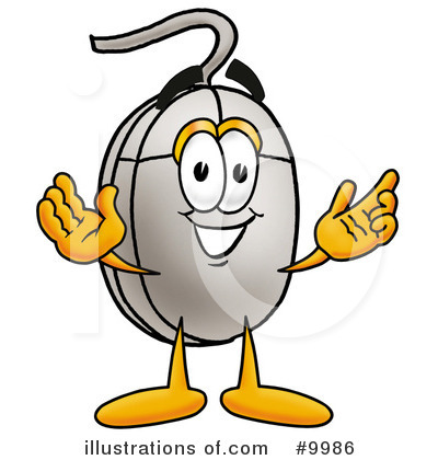 Computer Mouse Clipart #9986 - Illustration by Toons4Biz