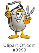 Computer Mouse Clipart #9999 by Mascot Junction