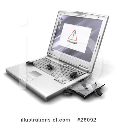 Computer Virus Clipart #26092 by KJ Pargeter