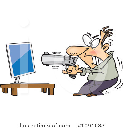 Computers Clipart #1091083 by toonaday