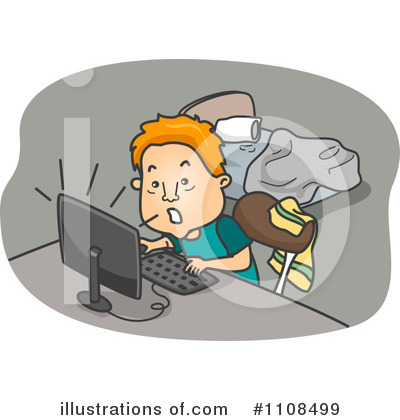 Royalty-Free (RF) Computers Clipart Illustration by BNP Design Studio - Stock Sample #1108499