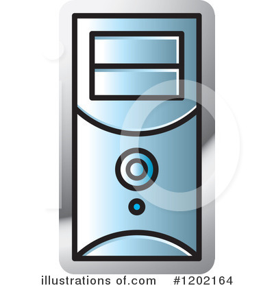 Royalty-Free (RF) Computers Clipart Illustration by Lal Perera - Stock Sample #1202164