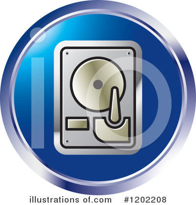 Royalty-Free (RF) Computers Clipart Illustration by Lal Perera - Stock Sample #1202208