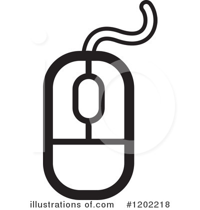 Computer Mouse Clipart #1202218 by Lal Perera