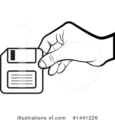Royalty-Free (RF) Computers Clipart Illustration by Lal Perera - Stock Sample #1441226